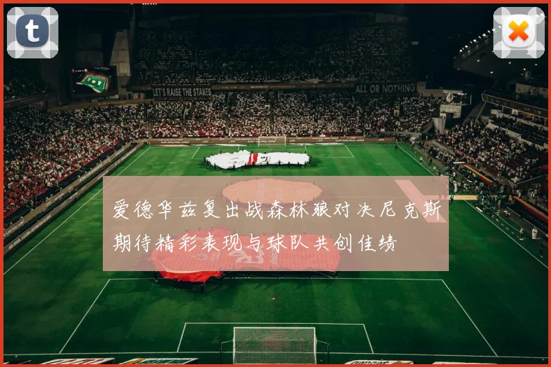 爱德华兹复出战森林狼对决尼克斯期待精彩表现与球队共创佳绩